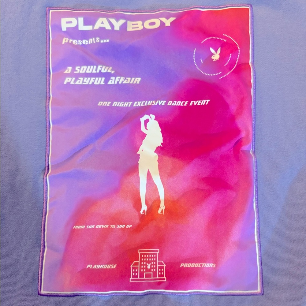 Playboy by PacSun Lavender Sweatshirt